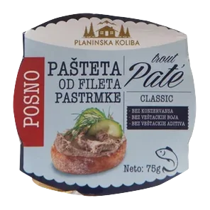 Pasteta od fileta pastrmke 75g