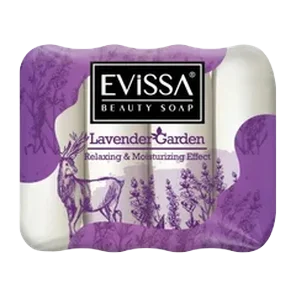 Evissa Beauty Soap Lavander 4x70g