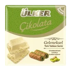 Čokolada Bela Dubai Pistaći I Kadif Ulker 60g