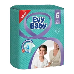 Pelene XL twinpack 15-30kg 32kom Evybaby
