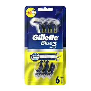 Brijac Blue3 plus B&Y Gillette 6ct