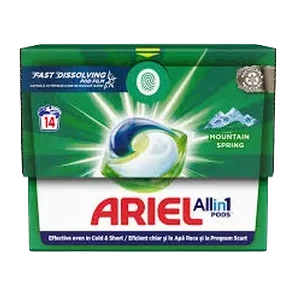 Deterdžent Ariel Kapsule Mountain Spring 50kom P&g