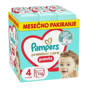 Pampers Premium Care Gacice 114kom vel 4