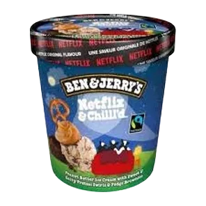 Slad.B&J Netflix&chilld 465ml