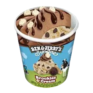 Slad.B&J Brookies&Cream 465ml