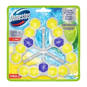 Wc osvezivac Domestos Limun 3X50g