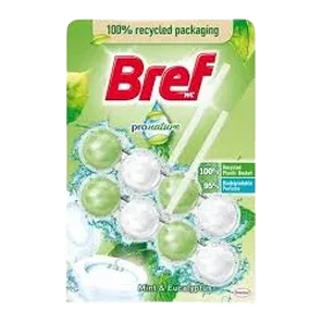 Osveživač Gel Wc Bref Pronature Mint 2x50gr Henkel