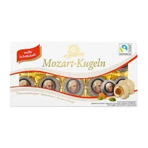 Mozart kugle kesica bela čok. 231g