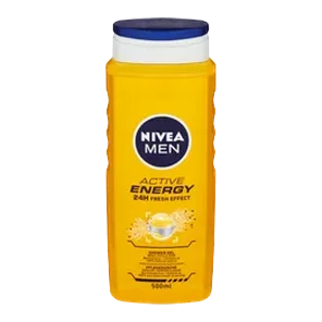 Gel/tus.Nivea Men Active Energy 500ml