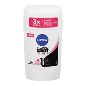 Deo stik Nivea Black&White Clear 50ml