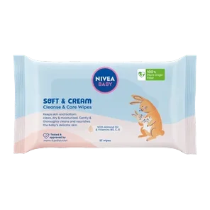 Maramice baby Soft&Cream Nivea 57kom