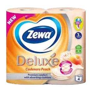 Zewa Deluxe Peach 4/1 3sl