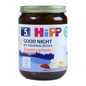 Kasica Hipp za l.noc-ban griz kakao 190g
