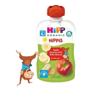 Hrana Za Bebe Jabuka-banana-dečiji Keks 90gr. Hipp