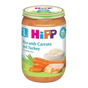 Hipp kašica za bebe curetina u pirincu sa povrcem 220 g