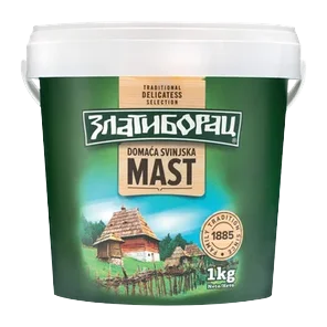 Domaca svinjska mast 1 kg.